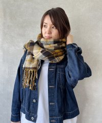 Keys/キーズ KEYS ストール マフラー 大判 レディース メンズ チェック柄 ショール 厚手 秋冬 冬 ブランケット/507104439