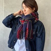 Keys/キーズ KEYS ストール マフラー 大判 レディース メンズ チェック柄 ショール 厚手 秋冬 冬 ブランケット/507104459