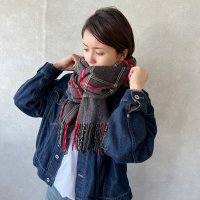 Keys/キーズ KEYS ストール マフラー 大判 レディース メンズ チェック柄 ショール 厚手 秋冬 冬 ブランケット/507104459