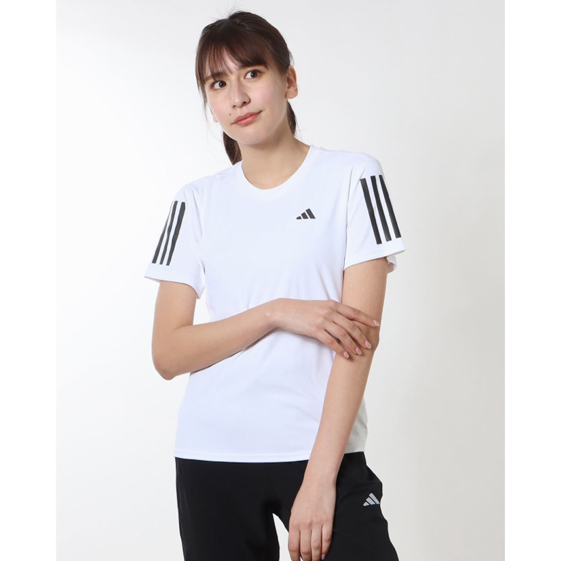 Jeep adidas シャツ EH6041] Womens Adidas Originals x Ji Won Choi Striped Active