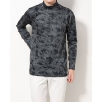 IGNIO/イグニオ IGNIO メンズ ゴルフ 長袖シャツ Mアイヒート裏起毛カモプリントモックネック IG－1L1532H－H/507104753