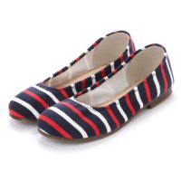 ITALICO/イタリコ ITALICO 日本製 パンプス 痛くない 走れる 幅広 ぺたんこ マリンボーダーシューズ/507105012