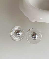 ARGO TOKYO/アルゴトウキョウ ARGO TOKYO 『S925針』Circle Centripetal Clear Earring 2615802 SILVER925/507105171