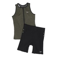 speedo/スピード speedo レディース 水泳 フィットネス水着 Diagona Zip Separates SFW22250 【返品不可商品】/507105298