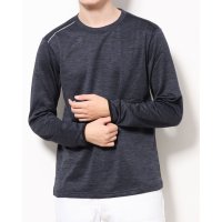 IGNIO/イグニオ IGNIO メンズ フィットネス 長袖Tシャツ ブロックフリースクルーネックシャツ IG－3A15012UL/507105844