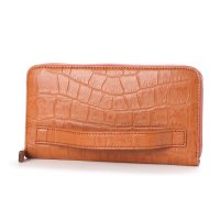 ITALICO/イタリコ ITALICO 日本製 クロコ型押し 牛革 国産 レザー ウォレット クラッチ 手持ち財布/507105862