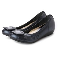 ITALICO/イタリコ ITALICO 日本製 デカバックルモチーフ 楽ちんバレエパンプス/507106073