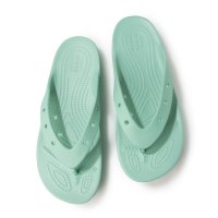 crocs/クロックス crocs レディース サンダル クラシック プラットフォーム フリップ ウィメン 207714 (グリーン)/507106603