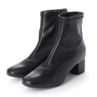 ITALICO/イタリコ ITALICO ストレッチコンビ チャンキーヒール ブーツ/507106903