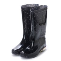 Angel fit/エンジェルフィット Angel FiT ドット柄レインブーツ 長靴 ロング丈 af_15032/507108205