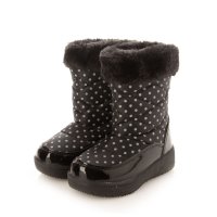 Anywalk/エニーウォーク Anywalk キッズ ファー付き 防寒ブーツ スノーブーツ ジュニア キッズ ガールズ 子供 ドット柄タイプ aw_16041/507108335