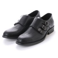 Anywalk/エニーウォーク Anywalk 紳士 トリプルモンクストラップ 型押し ビジネスシューズ〈クラシコイタリア〉・aw_16123/507108434