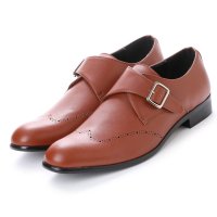 Anywalk/エニーウォーク Anywalk メンズ モンクストラップ ウィングトチップ ビジネスシューズ〈クラシコイタリア〉・aw_16134/507108473