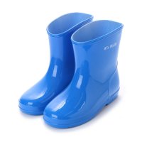 K's PLUS/ケーズプラス K's PLUS キッズ ショート レインブーツ レインシューズ 長靴 雨靴 完全防水 幅広 防滑 シンプル かわいい パステル デコレーションブ/507108599