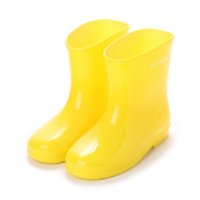 K's PLUS/ケーズプラス K's PLUS キッズ ショート レインブーツ レインシューズ 長靴 雨靴 完全防水 幅広 防滑 シンプル かわいい パステル デコレーションブ/507108599