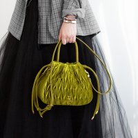 BRAND/ユー U Mou【ムー】ベルベットドロストバッグ/ショルダー付き/507108669