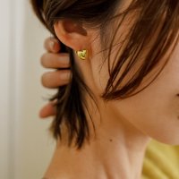 ma chere cosette?/マ シェール コゼット ma chere cosette ぷっくりハートフープピアス/507108864