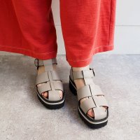 ashinagaojisan/アシナガオジサン あしながおじさん ほどよいボリューム感【軽量】厚底グルカサンダル/507109225