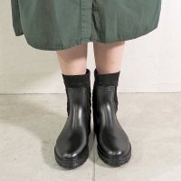 BY ASHINAGAOJISAN/バイアシナガオジサン by あしながおじさん 防水｜キルティングレインブーツ/507109434