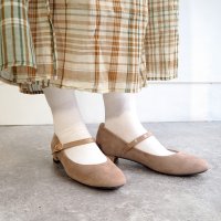 BY ASHINAGAOJISAN/バイアシナガオジサン by あしながおじさん 大人なメリージェーン◇ソフトストラップパンプス/507109441