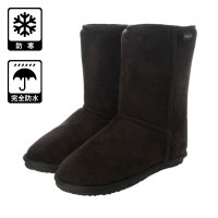 Angel fit/エンジェルフィット Angel FiT レディース ムートンブーツ ロング丈 スエード調 完全防水 ボア 中綿 保温 af_22652/507109680