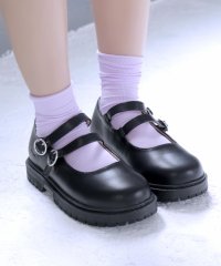SOROTTO/ソロット SOROTTO ダブルストラップ 厚底フォーマルパンプス ◆メリージェーンシューズ(LADYS)/507109748