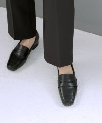 grandfleur/グランドフルール grandfleur 【2023年秋冬新作】スクエアトゥヒールコインローファーパンプス/507109776