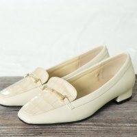 masyugirl/マシュガール masyugirl 【4E幅広・大きいサイズ】ビット付きローファーパンプス/507109971
