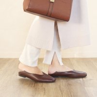 masyugirl/マシュガール masyugirl 【4E幅広・大きいサイズ】スクエアトゥVカットフラットパンプス/507109992