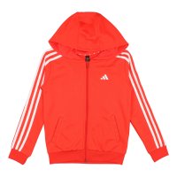 adidas/アディダス adidas ジュニア スウェットフルジップ U TR－ES 3S スウェットFZフーディ IK3113/507110181