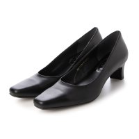 Simple Style/シンプルスタイル Simple Style 【本革】スクエアトゥプレーンパンプス 4.5cmヒール/507110337