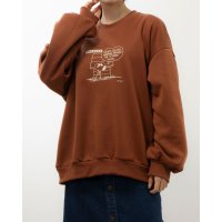 PEANUTS/ピーナッツ PEANUTS レディース スウェットトレーナー スウェット裏起毛クルー PN－9C25203TJ/507110783