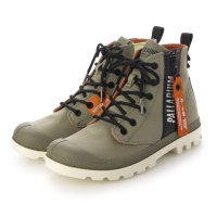 PALLADIUM/パラディウム PALLADIUM レディース スニーカー ハイカット レイン 防水 PAMPA HI OUTZIP OVERLAB 78725/507110909