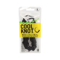 COOLKNOT/クールノット COOLKNOT シューレース クールノット L サイズ ブラック HA75A【返品不可商品】/507111383