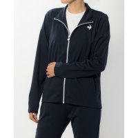 le coq sportif/ルコックスポルティフ le coq sportif レディース 長袖ジャージジャケット 防風ニットジャージ スタンドジャケット QMWWJF10/507111763