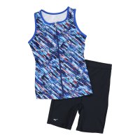 MIZUNO/ミズノ MIZUNO レディース 水泳 フィットネス水着 セパレーツ(3.5分丈)_ N2JG284527【返品不可商品】/507112098