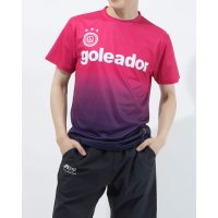 goleador/ゴレアドール goleador メンズ サッカー/フットサル 半袖シャツ グラデーション プラクティス Tシャツ G－440－1/507112267