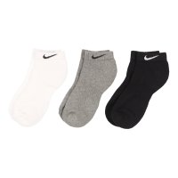 NIKE/ナイキ NIKE レディース ソックス 靴下 3P エブリデイ クッションド トレーニング ロー ソックス SX7670 (マルチカラー)/507112417
