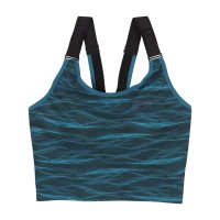 speedo/スピード speedo レディース 水泳 フィットネス水着 BreaksAcross GP Medium Top_ブレイクスアクロスグラフィックミディアムトップ/507112698