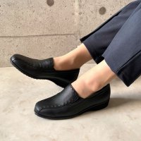 HERMOSA/エレモーサ HERMOSA 【日本製】【ゆったり3E幅】【軽量】【柔らか本革】コンフォートスワールモカシューズ/507113237