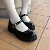 Jeffrey Campbell/ジェフリーキャンベル Jeffrey Campbell 厚底メリージェーンパンプス/507113266