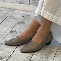 BLANC / BLEU/ブランブルー blanc/bleu 【日本製】【本革】【軽量】【3E幅】ふかふかインソール 2wayストラップ パンプス/507113333