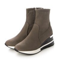 BLANC / BLEU/ブランブルー blanc/bleu 【本革】6.5cm スニーカーブーツ/507113389