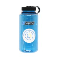 ナルゲン nalgene トレッキング 小物 NALGENE 広口1.0L Tritan Renew ブルー 91632【返品不可商品】