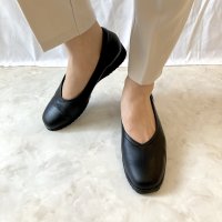 HERMOSA/エレモーサ HERMOSA 【日本製】【ゆったり3E幅】【軽量】【柔らか本革】コンフォートプレーンパンプス/507113511