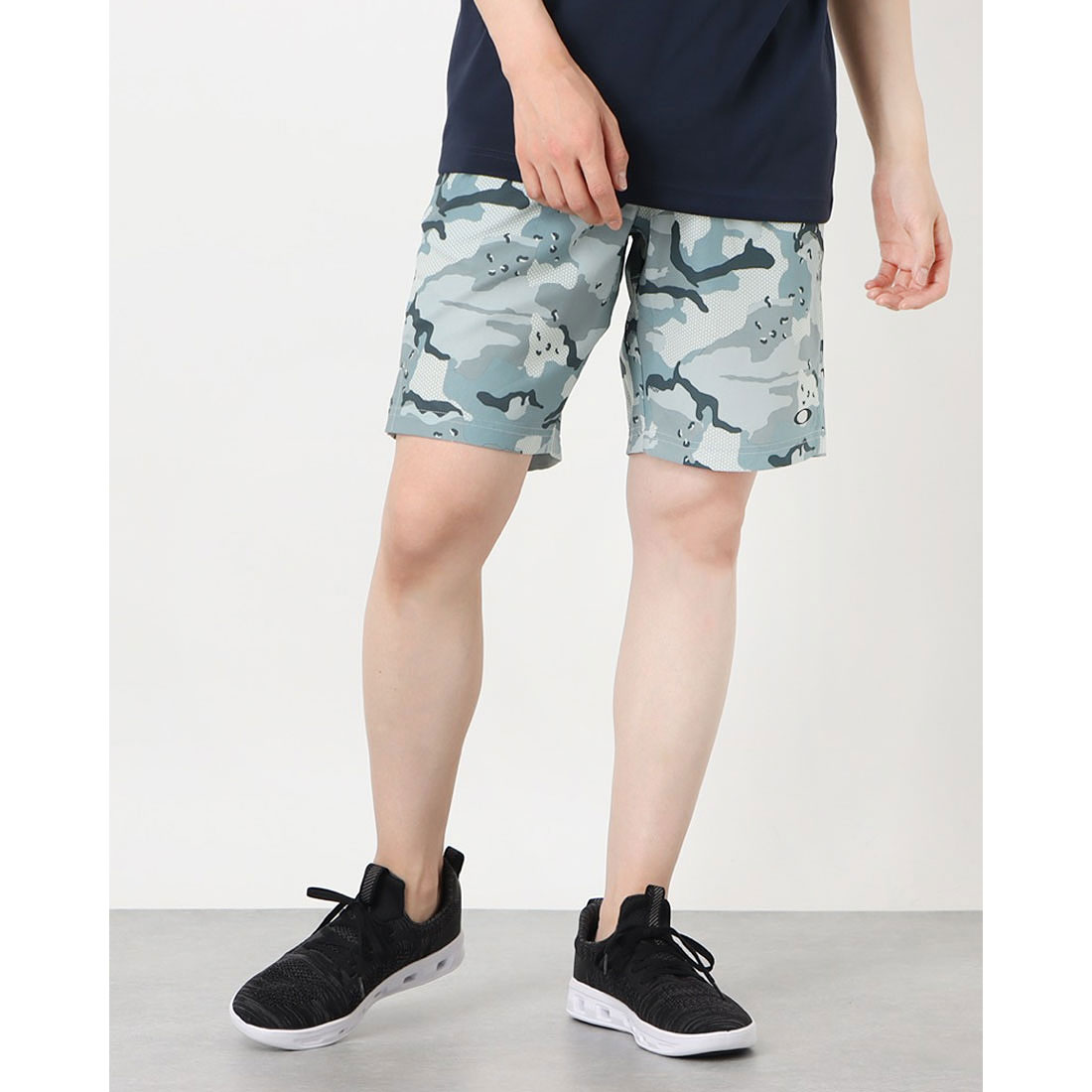 BLOCKING WORK ハーフパンツ　オークリー　　y2k アークテリクス オークリー メンズ テニス ハーフパンツ SLANT GRAPHIC SHORTS