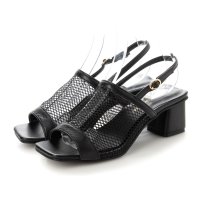 NEUE THE MARKET/ノイエザマーケット NEUE THE MARKET チャンキーヒールネットサンダル/93506/507114024