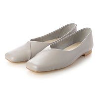 NEUE DIFFUSION/ノイエ ディフュージョン neue diffusion Vカットフラットパンプス/ND23113/507114204