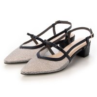 NEUE THE MARKET/ノイエ ザ マーケット NEUE THE MARKETバックストラップチュールパンプス/TM22232/507114398