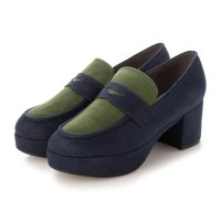 NEUE THE MARKET/ノイエ ザ マーケット NEUE THE MARKET ストーム付きヒールローファー/TM22474/507114417